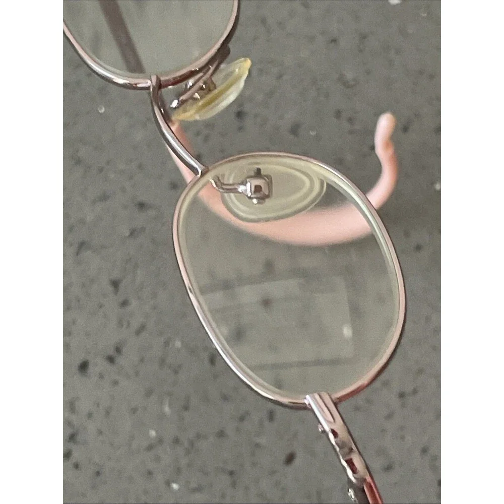 Disney Marchon 86CT 651 Eyeglasses Frames ONLY Kids Full Rim Oval 36-16-130 pink